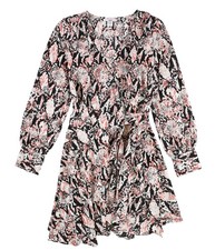 bar III Womens Printed Wrap Dress