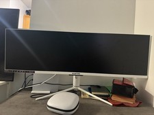 Sceptre Nebula 49 in Ultrawide Curved Monitor 32:9 Aspect Ratio White
