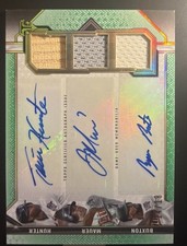 2021 Topps Triple Threads Hunter Mauer Buxton Auto Mem /18 #Arc-hmm