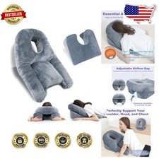 Face Down Recovery Pillow Vitrectomy BBL Memory Foam Cervical Spine Support