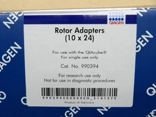 QIAGEN 990394 Rotor Adapters 10 bags of 24, 240 Total, For use with the QIAcube