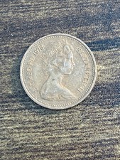 1976 UK United Kingdom Great Britain One 1 New Penny Actual Coin TB227*