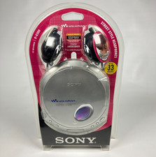 Vintage Sony Portable CD Walkman D-E350 Factory Sealed Untested For Parts/Repair