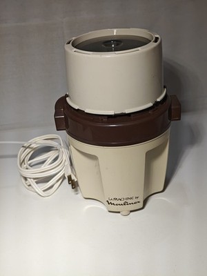 Moulinex 354 Mini Food Processor 530W Beige Brown Electric Kitchen Appliance