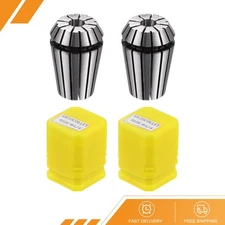2 Set ER20 Spring Collet 1/4" Chuck for CNC Engraving Machine Lathe Milling