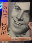 O 1922 Ragtime sheet music HOT LIPS  by Henry Busse