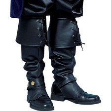 Adult Pirate Boot Covers Costume Accessory for Women and Men