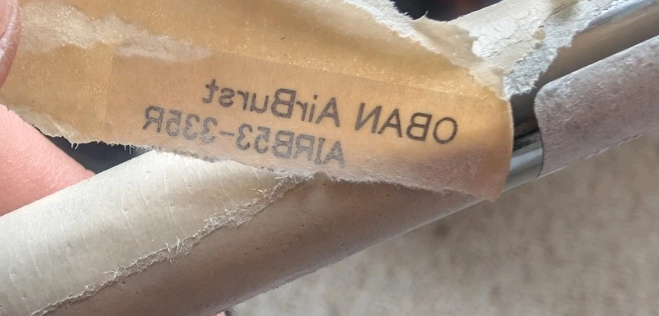 Eixo driver Oban Airburst Burgundy usado O3 (Reg) Flex 53g 44 polegadas com ponta Ping - Imagem 4 de 4