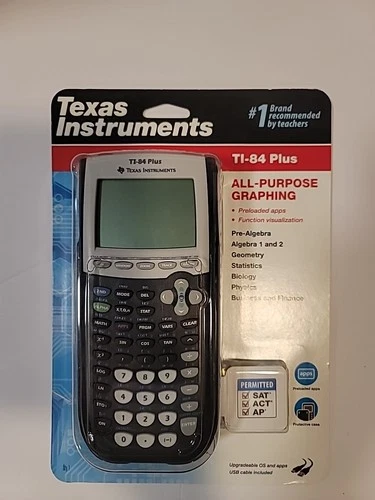Texas Instruments TI-84 Plus Graphing Calculator - Black