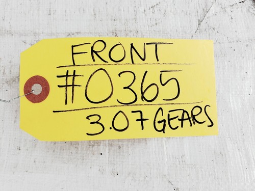 FRONT 3.07 GEARS Jeep Wrangler YJ TJ Dana 30 Axle Differential Ring Pinion Gear - Picture 2 of 23