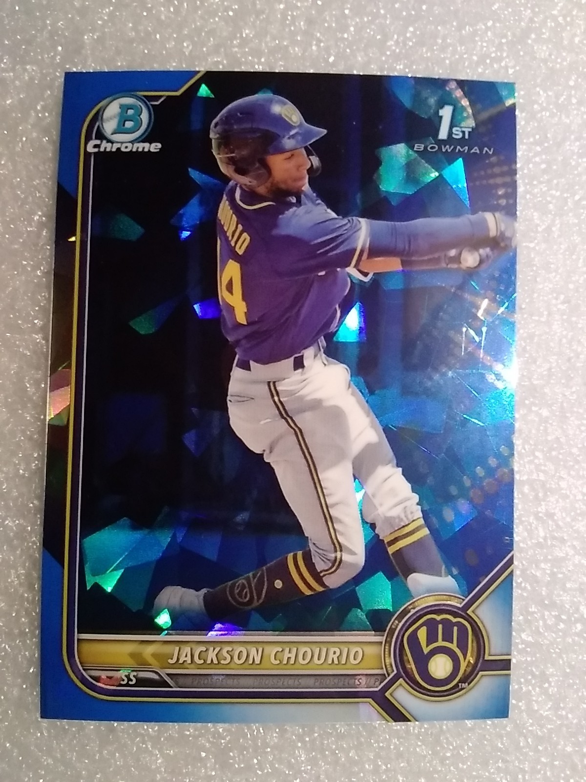 2022 Bowman Chrome Sapphire Jackson Chourio