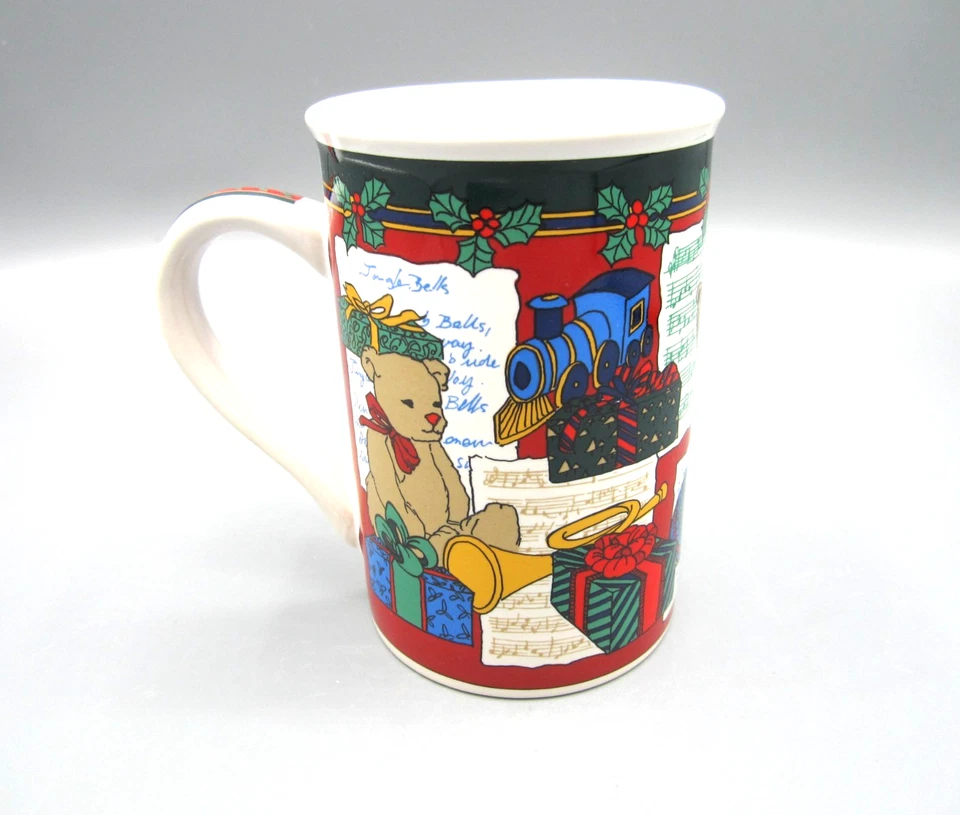 Pacotes de música Fine Works Toys para caneca de chá café de Natal 12 oz (C28) - Imagem 3 de 4
