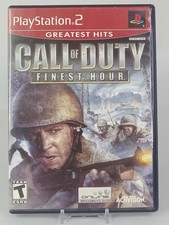 Call of Duty: Finest Hour Greatest Hits Sony PlayStation 2 Tested CIB PS2
