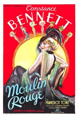 MOULIN ROUGE *2X3 FRIDGE MAGNET* MOVIE POSTER HOLLYWOOD FILM THEATER BENNETT