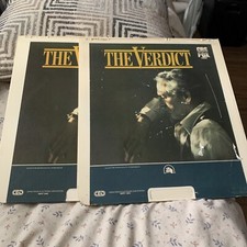 CED VideoDisc The Verdict Paul Newman PART 1 and 2