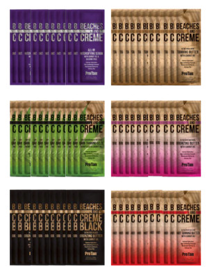 Pro Tan Beaches and Creme Sonnenbank Salon Bräunungslotion - Geld verdienen Beutel Angebot