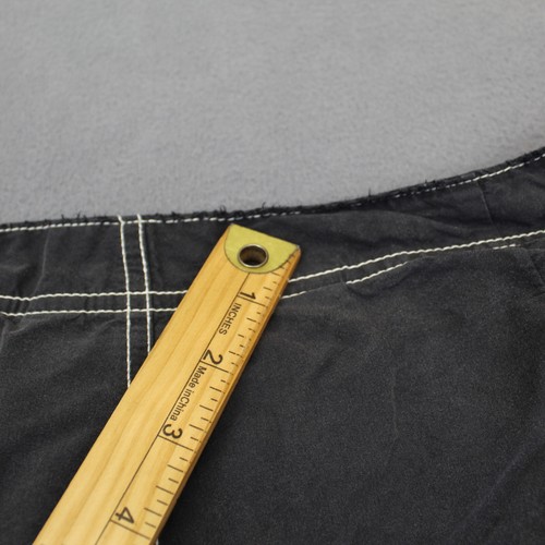 Vintage Polo Ralph Lauren Shorts Mens 30 Gray Big Pony Drawstring Trunks Board - Picture 9 of 15