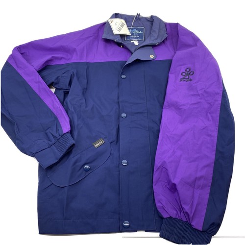 VTG ProQuip Gore-Tex Women's Sz Small Full Zip Windbreaker Golf Rain Jacket U15