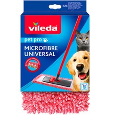 Vileda Ersatzbezug, f&uuml;r Bodenwischer Pet Pro MICROFIBRE UNIVERSAL, Wischbezug