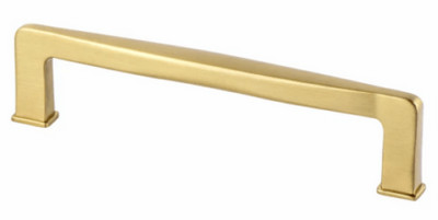 Berenson 1252-1MDB-P Subtle Surge 5-1/16'' C to C Handle Cabinet Pull  Brush Gold