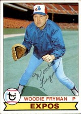 Woodie Fryman Montreal Expos 1979 Topps #269 Autographed Signed Baseball Card