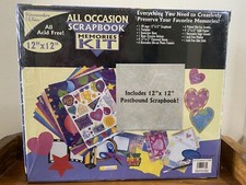 Remember When All Occasion Scrapbook Memories Kit NEW/ SEALED