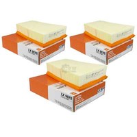 3X Mahle / Knecht Luftfilter LX 957/2 Air Filter