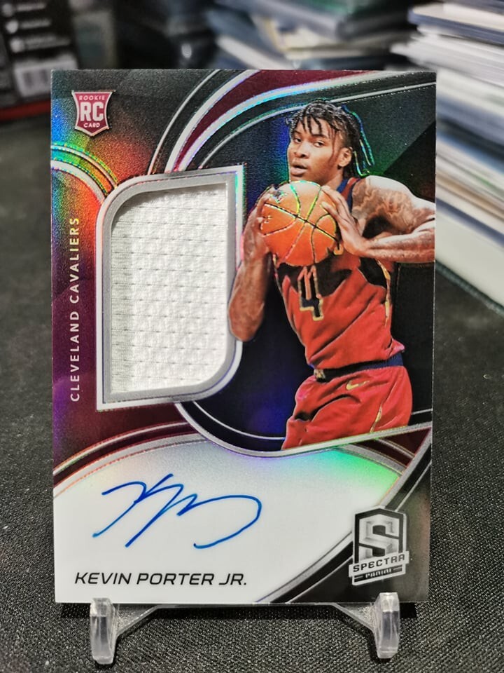 【超希少！初回生産分スリックカードジャケット仕様】SPEED 直筆サイン入りCD Keldon Johnson】2019-20 Panini Spectra Rookie RC Auto ルーキー 直