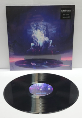 Monuments : In Stasis 12'' Black Vinyl LP + CD + Poster - Limited Edit. Gatefold