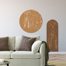 Abstract wall decal, boho style, boho wall decal, boho wall sticker, circle wall