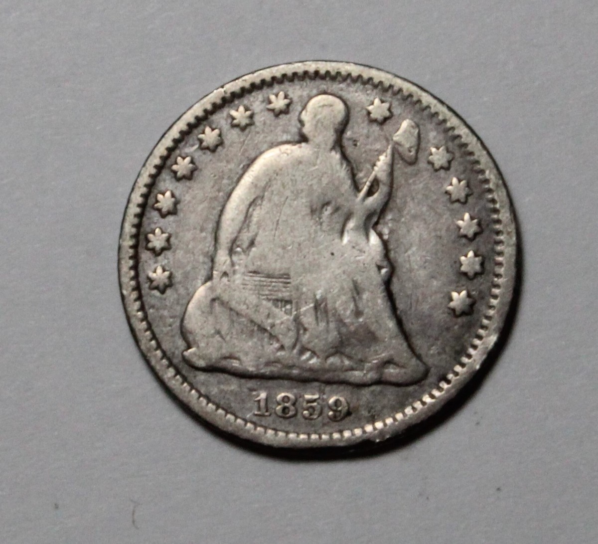 1859 O Seated Half Dime OM97 | eBay