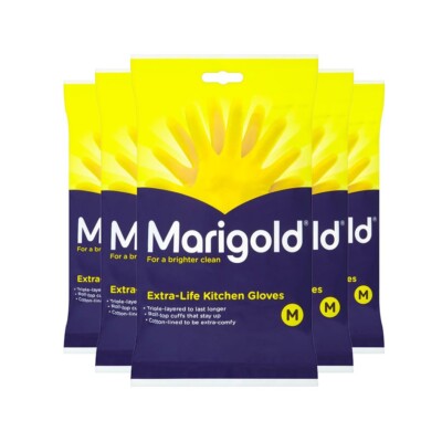 Ringelblume Extra Life Küchenhandschuhe Medium 6er Pack