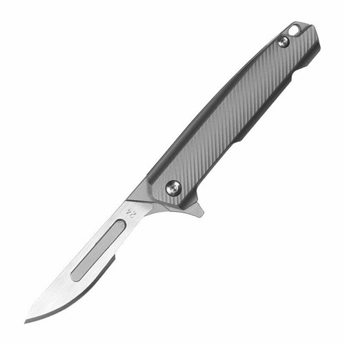 Titanium Scalpel Blade Folding Utility Knife Pocket Outdoor Camping EDC Tool - Picture 11 of 14