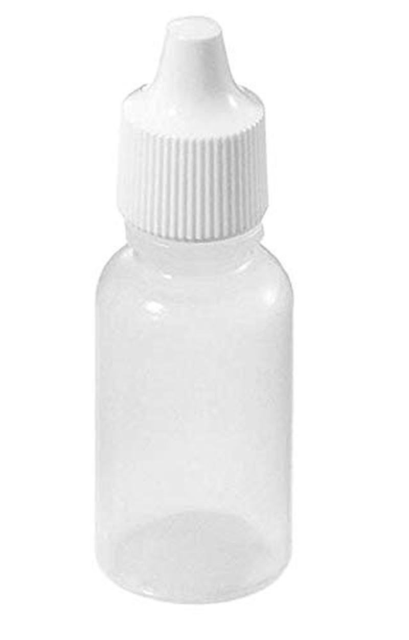 10PCS 15Ml Empty Plastic Dropper Bottle Squeezable Eye Liquid Dropper Bottles Sm