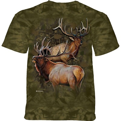 The Mountain Erwachsenen T-Shirt ''Elk Duo'' 