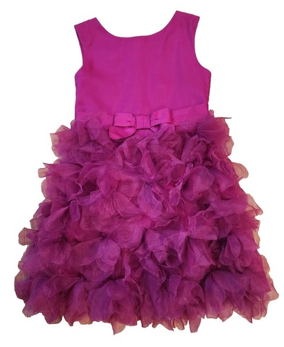 a line flower girl dresses A-line Satin Flutter Sleeves Knee-length Flower Girl Dress Sky Blue main image 1