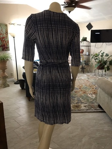 Wrap front dress UTTAM Boutique London size 2/4 NWOT - Picture 3 of 3