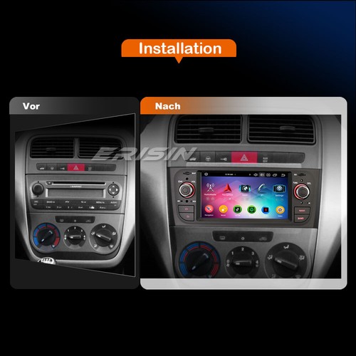 64GB 8-Kern Android 14 DAB+ Autoradio Navi CarPlay 4G SD Fiat Grande Punto Linea - Bild 3 von 22