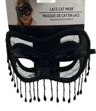 NEW KBW Cat Eye Mask Lace Cosplay Lingerie Sexy Halloween Accessory