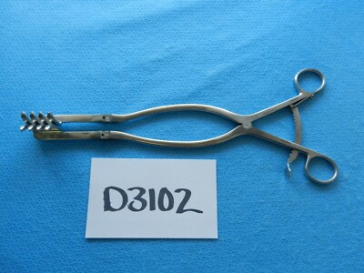 D3102 V. Mueller Surgical Hinged Beckman Adson Laminectomy Retractor NL5400