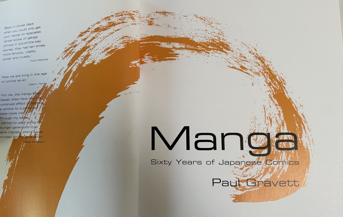 MANGA : 60 Years of JAPANESE COMICS - SOFTCOVER - Paul Gravett