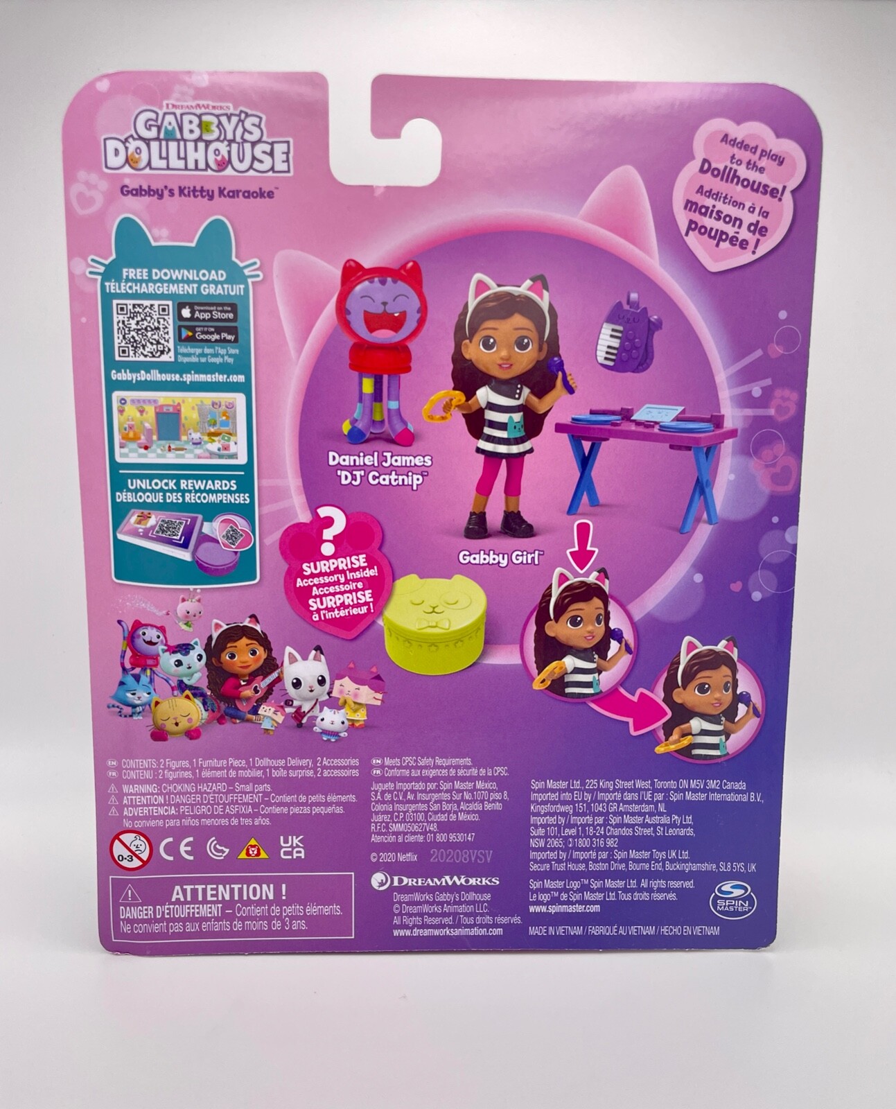 Gabby&rsquo;s Dollhouse, Kitty Karaoke Playset for Kids Ages 3 and up