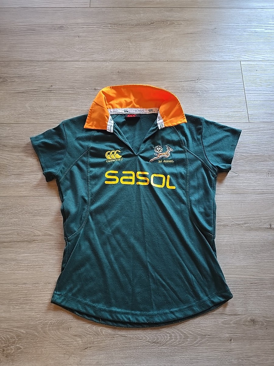 新品タグ付SPRINGBOKS　南アフリカ代表　ラグビー　ジャージ　カンタベリー 南アフリカ代表 スプリングボクス 23/24 Match ホームジャージ