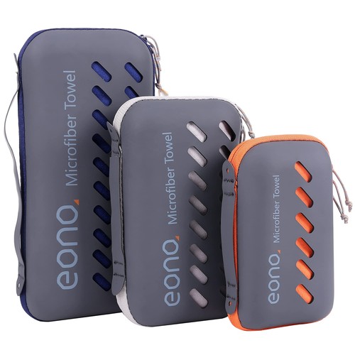 DUNSOO Serviette Microfibre de Sport Séchage Rapide et Absorbant - 120 x 50 cm Serviette de Gym