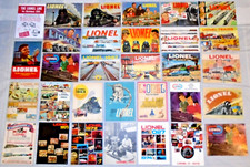 31 Lionel Train Catalogs 1945 1975 Postwar Books Orig and Greenberg Very Good
