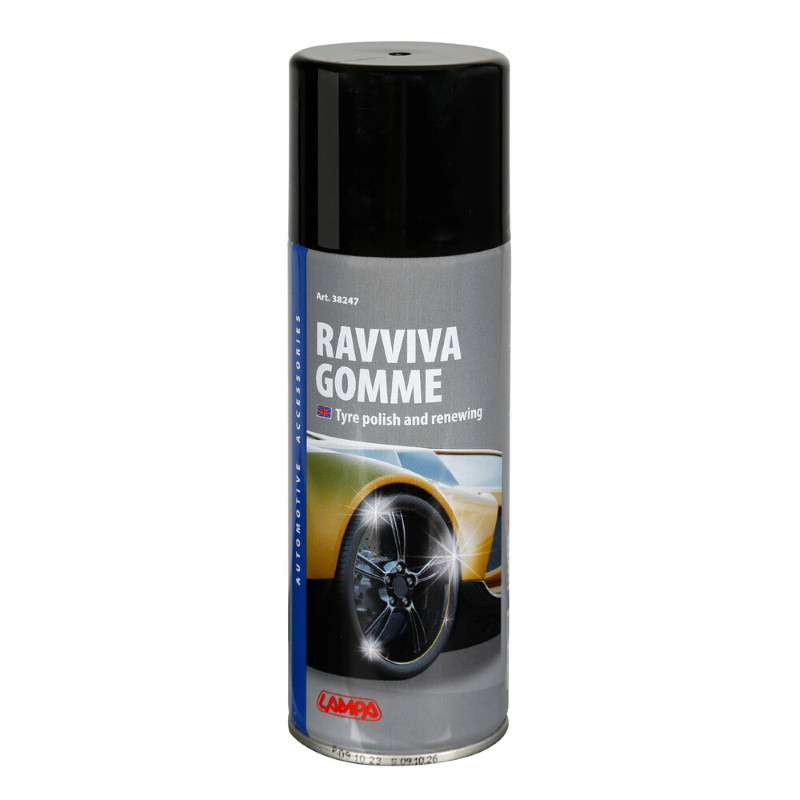 Ravviva Gomme Lucido per auto per pneumatici 200ml schermo protettivo raggi uv