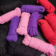Thicken Cotton Rope Soft Hemp Rope Bondage Rope Restraint Japanese Shibari BDSM
