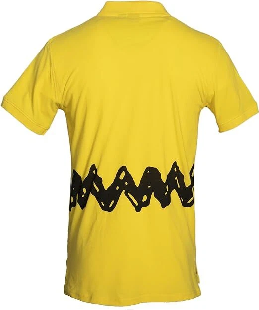 Niño Pequeño Cacahuetes Charlie Marrón Zig Zag Camisa Amarilla Disfraz de Halloween Juegos con disfraces Foto 2 de 4