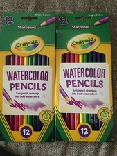 Crayola 12 ct Watercolor Colored Pencils Two ...