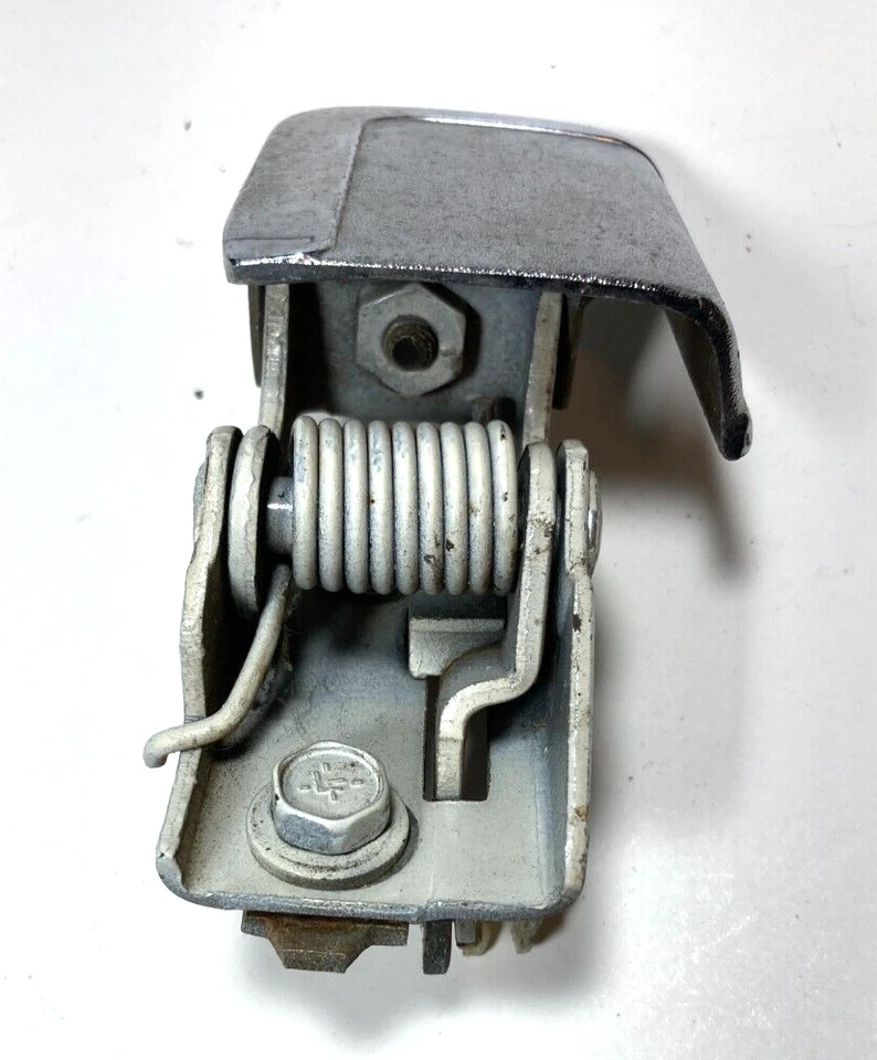 Conjunto de manija de puerta interior Dodge Van 1971-77 tirar lado derecho del pasajero B100 Foto 3 de 4